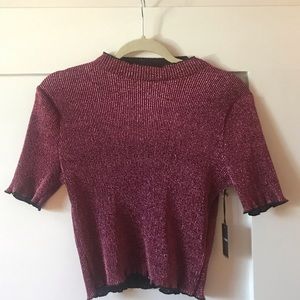 Pink Knit Top